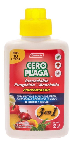 Cero Plaga Insecticida Concentrado 225cc