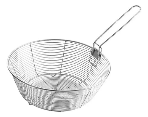 A Canasta Freidora Acero Inox - Plegable Y Multiusos