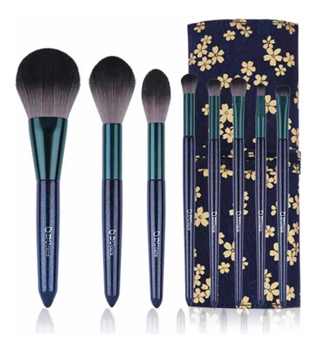 Set Brochas Maquillaje Profesional 8 Piezas Ducare Oriental