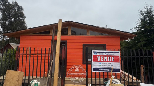Vende Nueva, Hermosa Y Acogedora Casa En Las Cruces Comuna D
