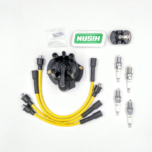 Imagen 10 de 10 de Kit Distribuidor Nissan K21 Cables Autoelevador Nafta Hisan