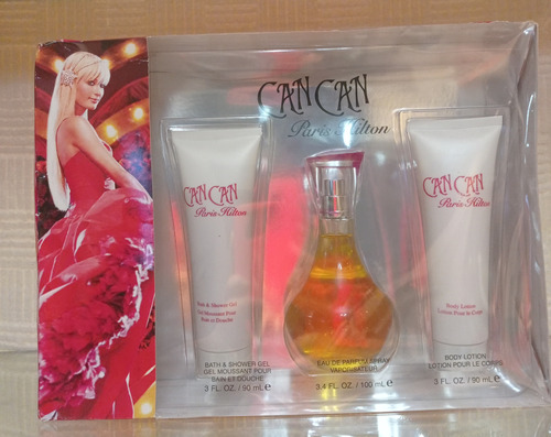 Estuche 3 Articulos Can Can De Paris Hilton Original