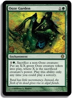 Cartas Magic: Ooze Garden Nm Soa !!! Mtg Bsas