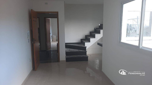 Imagem 6 de 30 de Cobertura Com 2 Dormitórios À Venda, 110 M² Por R$ 388.000,00 - Utinga - Santo André/sp - Co0075