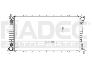 Radiador Ford Lobo 2001-2002-2003-2004 V8 4.8/5.4 Lts Auto