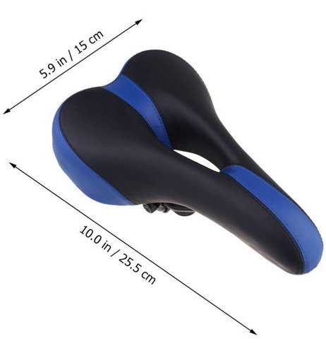 Imagen 2 de 6 de Asiento Bici Bicicleta Antiprostatico Mtb Ruta Comodo