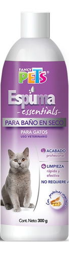 Imagen 1 de 6 de Espuma Baño En Seco Para Gatos. Elimina Olores Y Suciedad.