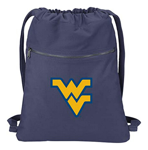 Mochila Cordón Wvu Algodón Premium