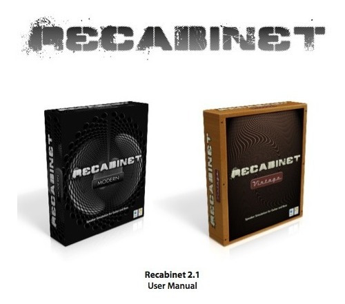 Impulse Response Recabinet Complete Pack 2.1 Ir