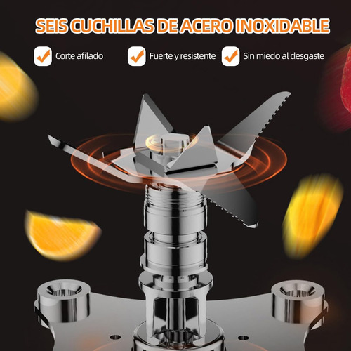 Licuadora Professional, Multiprocesador Alimentos Con Doble