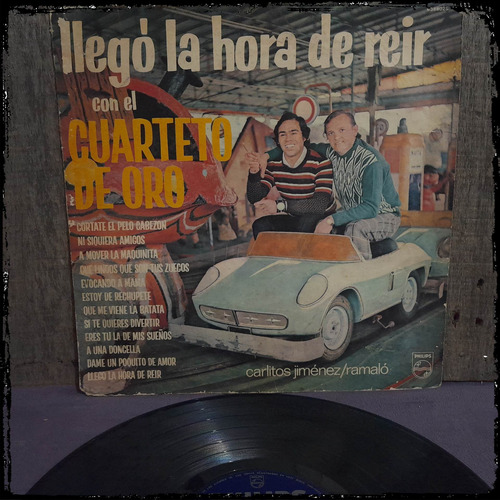 Cuarteto De Oro - Llego La Hora De Reir - Arg 1973 Vinilo Lp