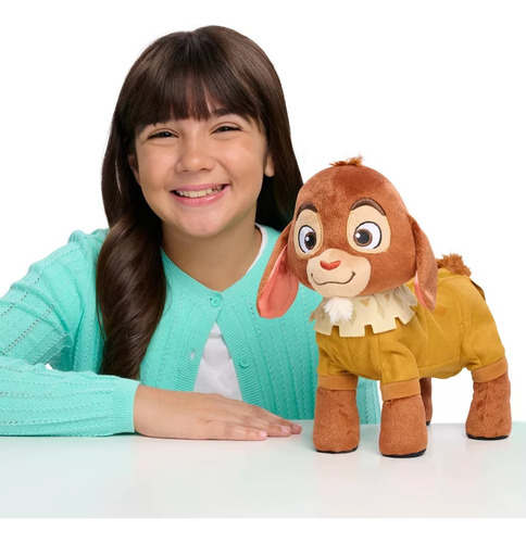 Boneco Disney Bode Valentino Filme Wish Anda E Fala 28 Cm