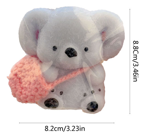 Lindo Oso Pellizco Para Aliviar El Estrés Y Ventilar Los Jug