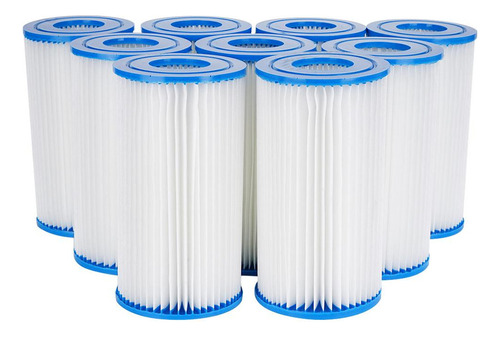 2x Cartuchos De Filtro De Agua De 20 Cm Filtro De Bomba De