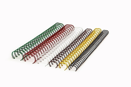 Wire-o Espiral Doble Alambre 19,0mm (3/4 ) - Pack X 50