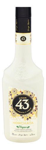 Licor de crema Horchata 43, botella de 700 ml