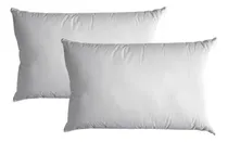 Comprar Pack X 2 Almohadas De Plumas Duvet 50 X 90 Cm Pierre Cardin Tela 100% Algodon 244 Hilos