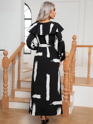 Vestido Estampado Verano Y Nudos Boho Ropa Mujer