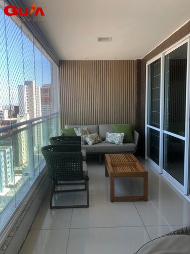 Imagem 2 de 15 de Apartamento Com 03 Suítes À Venda Na Aldeota - 1724