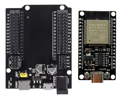 Nodemcu Esp32 Wifi Ch340g Usb-c Shield Expansion Board 30p