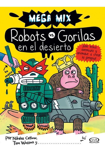 Robots Vs.gorilas En El Desierto - Mega Mix