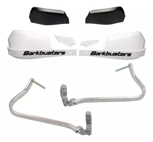 Cubremanos Aluminio Para Honda Nc 750 X Blancos