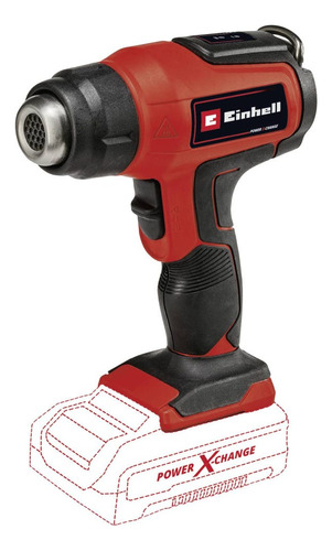 Pistola De Calor Inalámbrica Einhell Te-ha 18 Li Solo