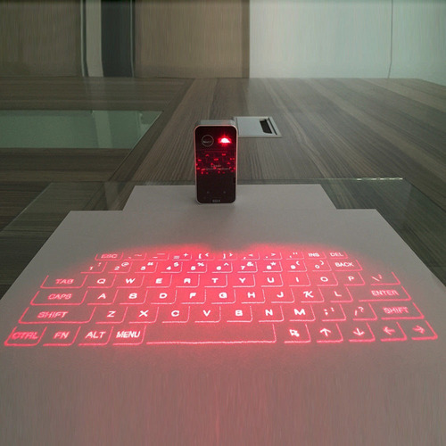 Teclado Virtual Láser Bluetooth Proyector Inalámbrico Mouse