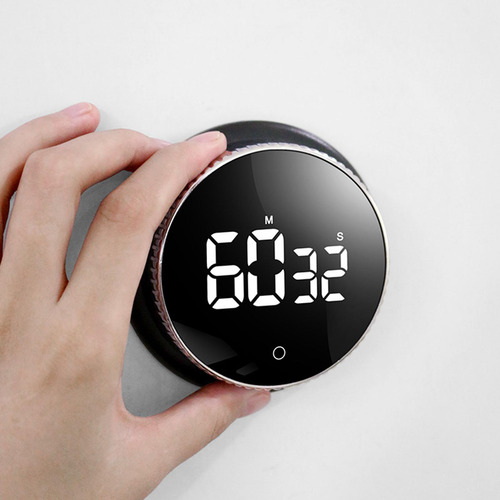 Temporizador De Cocina Digital Contador De Rotación Manual