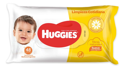 Huggies Limpieza Cotidiana - 48 - Unidad - 1 - 1