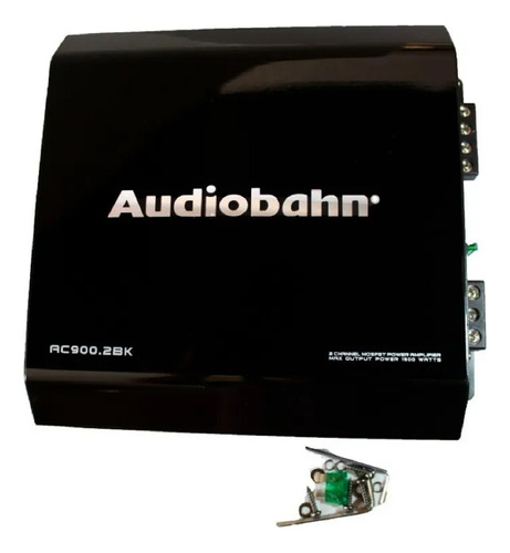 Xa018 Amplificador Audiobahn 2ch Bocinas Woofers 1500w Real.