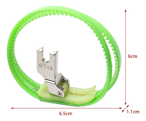 6 Prensatelas De Anillo Para Máquina De Coser, Pies De