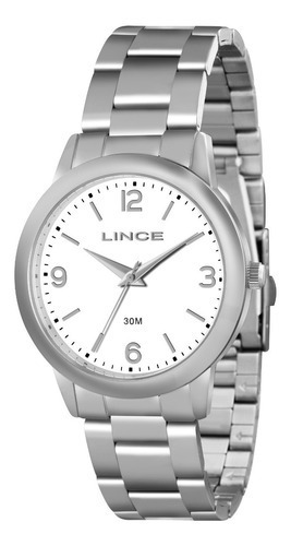 Relogio Lince Feminino Lrm4286l B2sx Prata Analogico