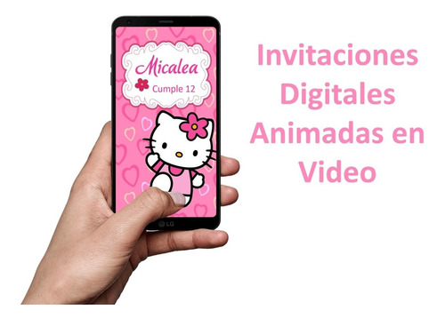 Invitacion Animada Hello Kitty Video