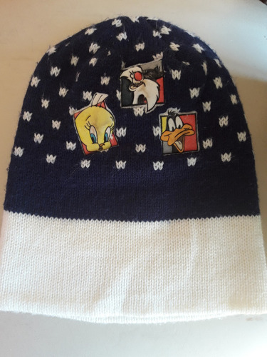 Gorro De Lana Importado Con Personajes 