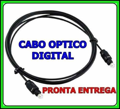 Cabo Optico Otico Digital Toslink Game Receptor Tv E Som
