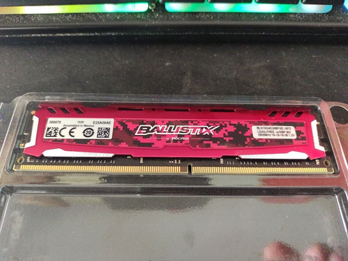 Memória Ballistix Sport Lt 16gb 2666