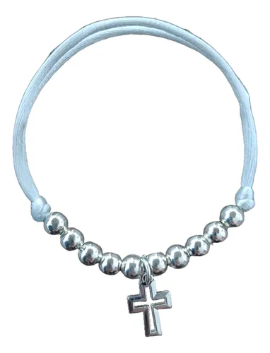 comprar 50 Pulseras Decenario Recuerdo Bautizo 3 Años Comunión Boda
