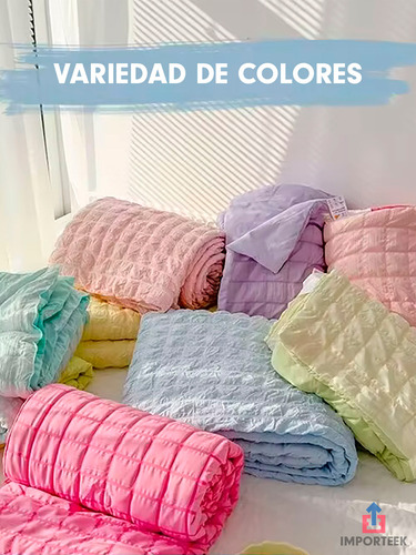Set 3pz Funda Duvet Edredon Individual Sabana Almohada
