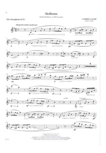 Repertoire Classics For Alto Saxophone: 38 Recital Pieces Wi