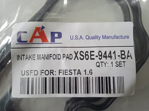 Imagen 5 de 5 de Empacadura Admision Ford Fiesta/ Ka/eco Esport 1.6 Oferta 5
