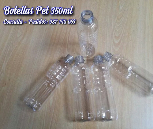 Botellas Pet 350ml - Venta Por Mayor Y Menor Pqtx100und 