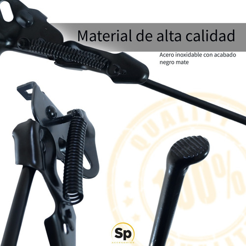 Imagen 2 de 3 de Soporte Parador Trasero Para Bicicleta Pata De Cabra R26