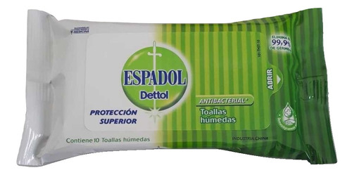 Espadol Toallas Humedas 10 Uni