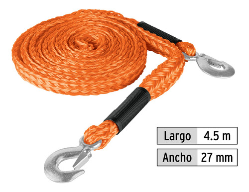 Soga Para Remolque Con Ganchos 7/8 X 4.5 M Truper 18346