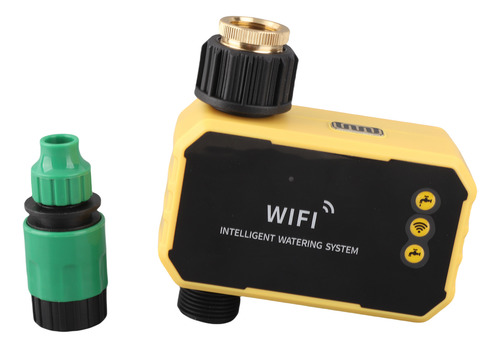 Válvula De Riego Automática Con Rociador Solar Wifi Con Temp