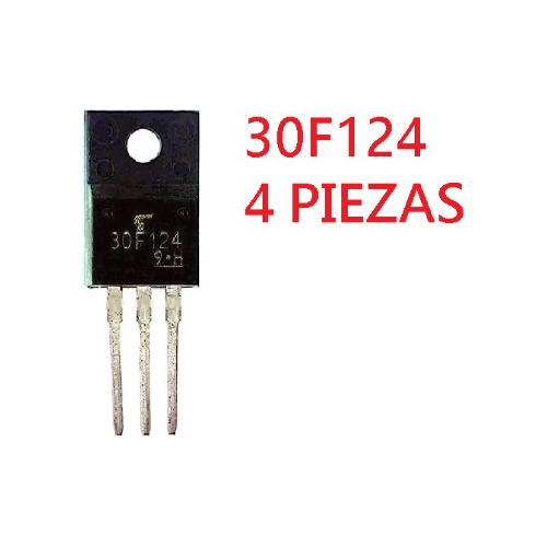 30f124 Transistor Igbt To-220, Paquete De 4 Unidades.