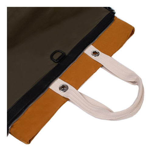 Cartera Shopper Blando Bicolor Isadora