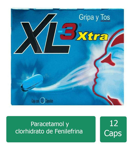 Xl3 Xtra Caja Con 12 Cápsulas