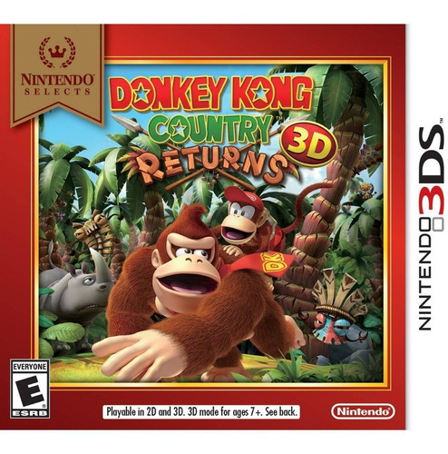 Donkey Kong Country Returns - Nintendo Selects Nintendo 3ds